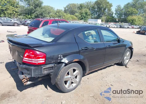 2008 Dodge Avenger R/T из США, поврежденный, VIN 1B3LC76M38N690883